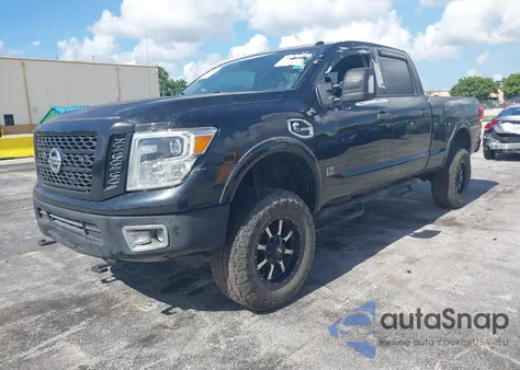 2016 Nissan Titan Xd Pro-4X Diesel из США, поврежденный, VIN 1N6BA1F4XGN506855